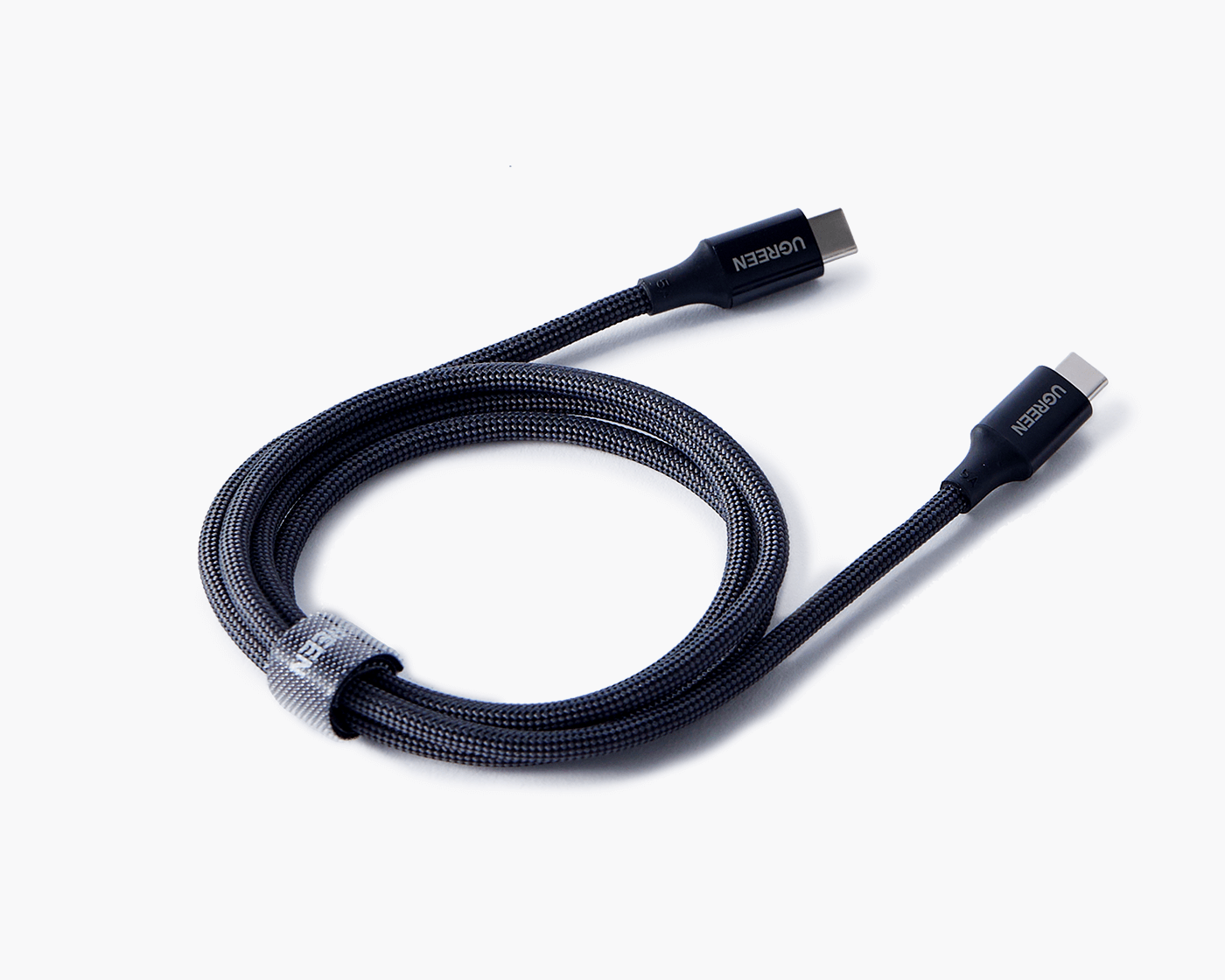 USB-C Lightning ケーブル1.2m 超高速充電 ナイロン編み 灰 Amazon.co