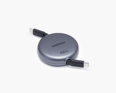 UGREEN Nexode 巻き取り式 USB-Cケーブル 100W