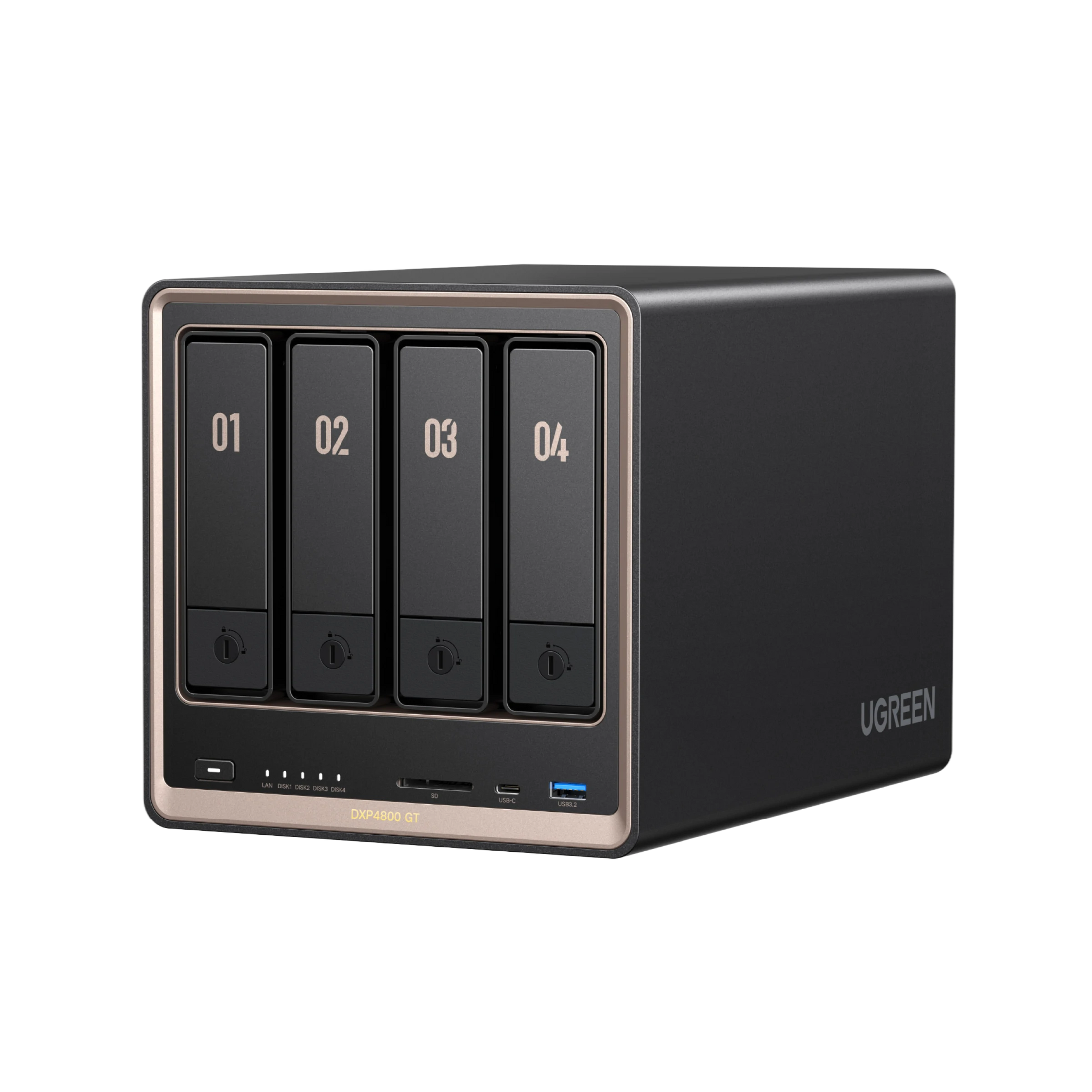 外付けハードディスク・ドライブ UGREEN NASync DXP4800 GT 新発売｜UGREEN NASync DXP4800 GT