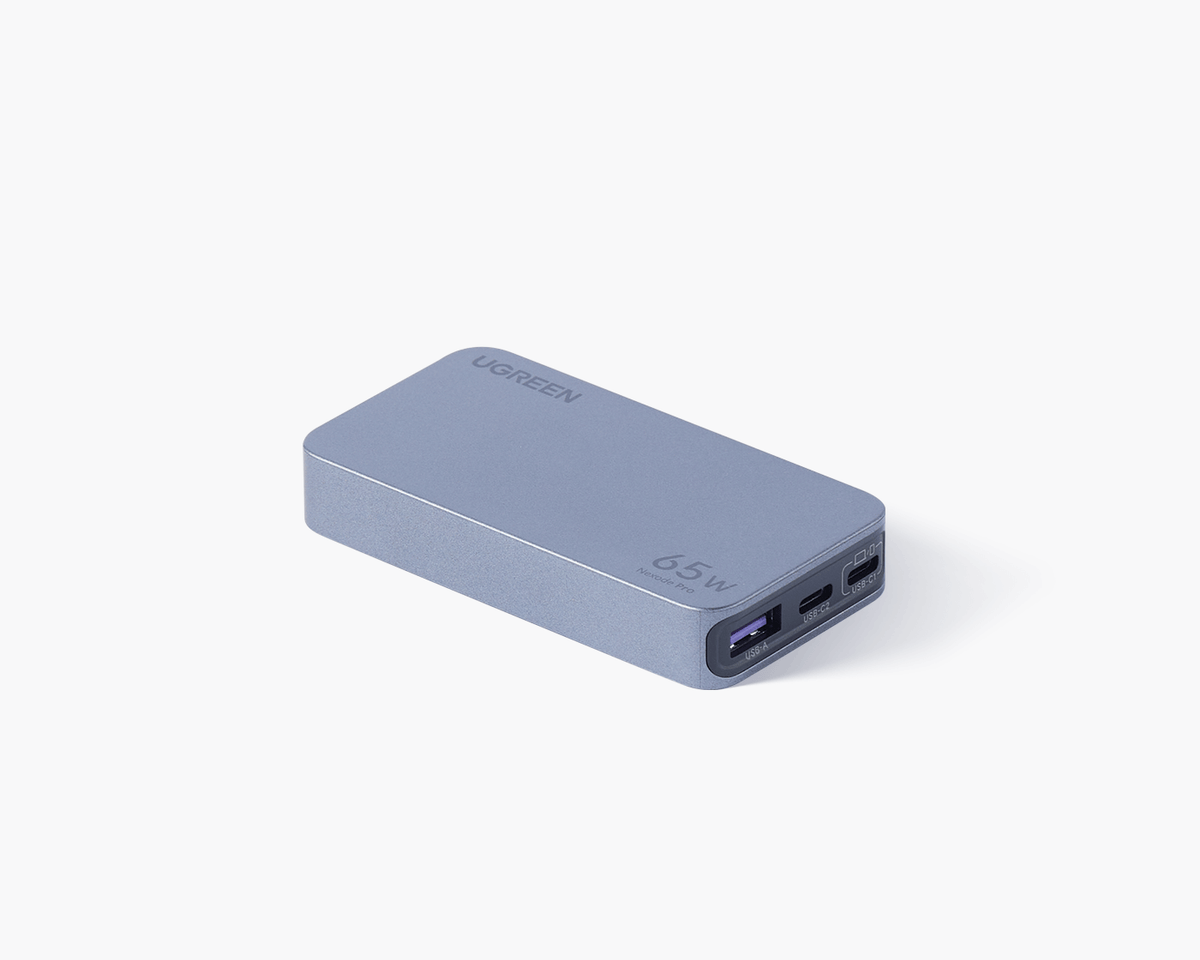 UGREEN Nexode Pro 薄型急速充電器 65W GaN 2C1A 3ポート 海外用変換 UGREEN Nexode Pro 薄型急速充電器 65W GaN 2C1A 3ポート 海外用変換