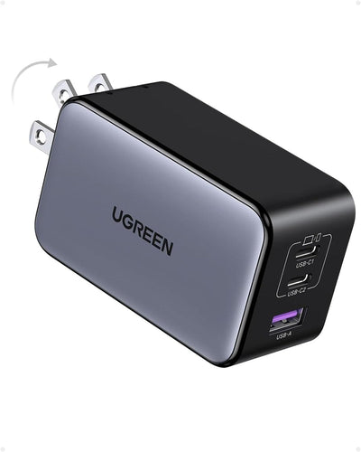 UGREEN NexodeX 100W GaNII 充電器 3ポート