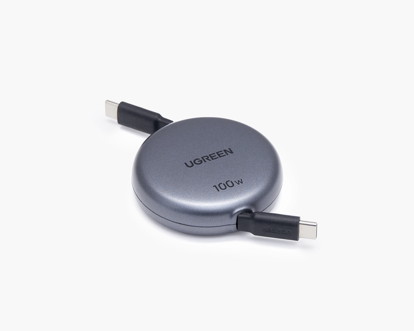 UGREEN Nexode 100cm巻き取り式 PD 100W/5A USB-Cケーブル