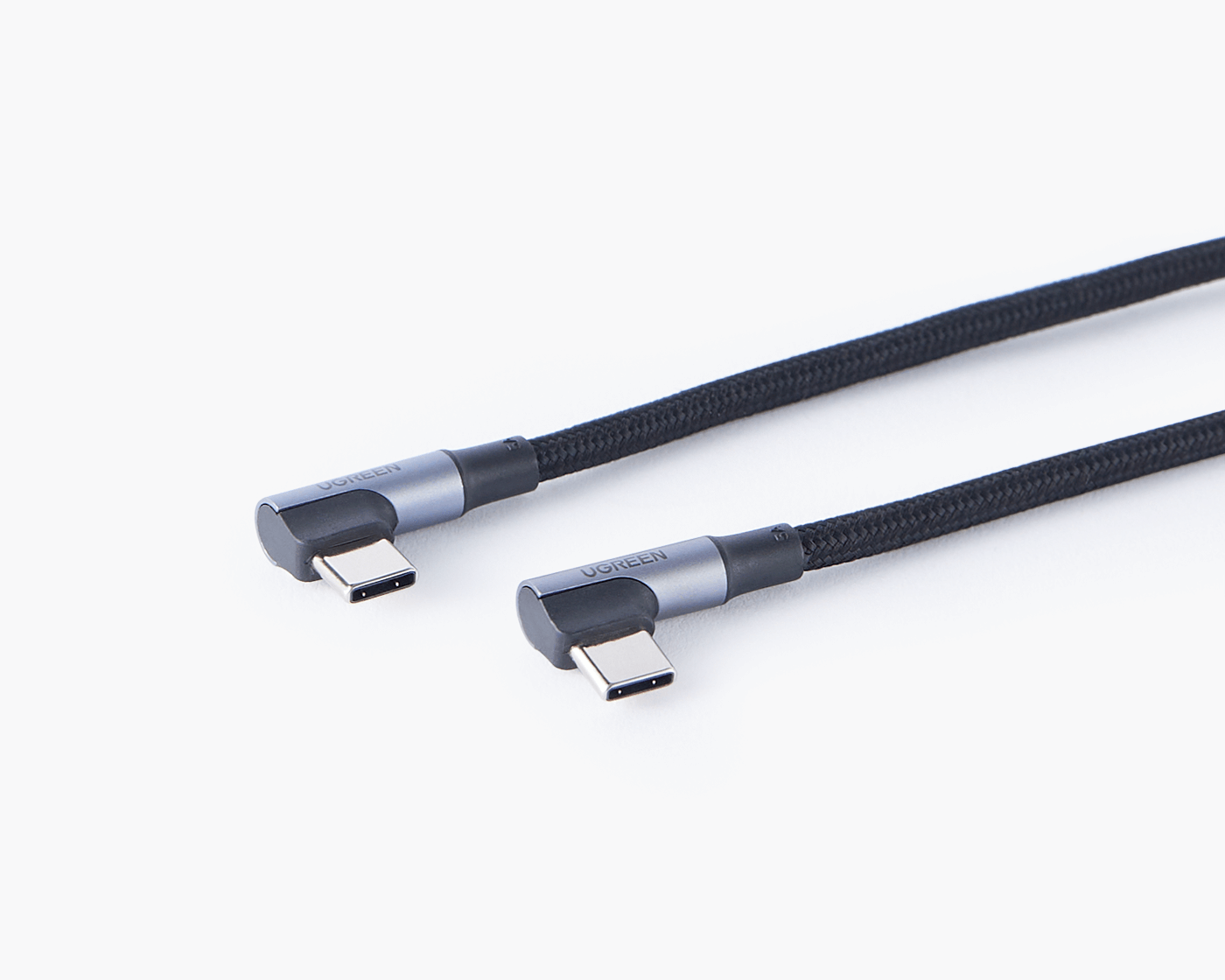 UGREEN US335 USB-C to USB-C 両端L字急速充電ケーブル 100W 1m/2m