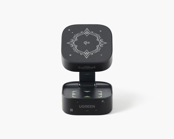 UGREEN MagFlow 2-in-1 ワイヤレス充電器 15W 原神モデル