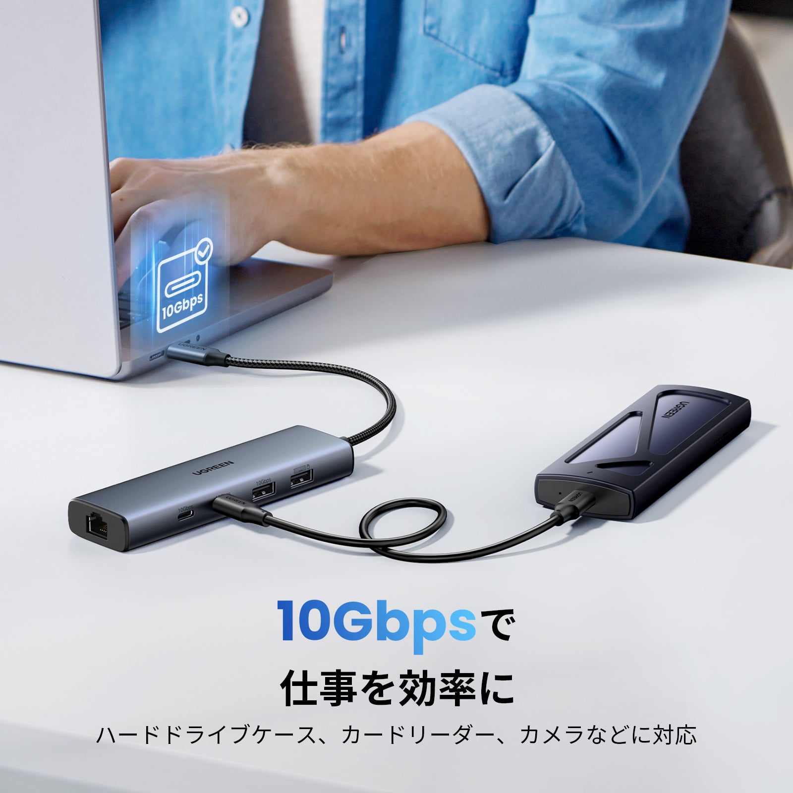 UGREEN 6-in-1 USB-C LANハブ｜UGREEN JAPAN