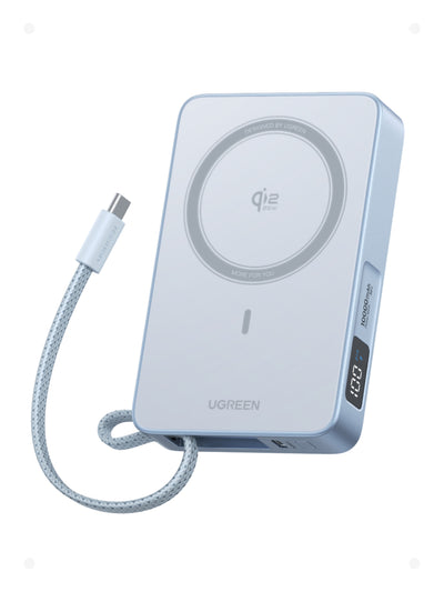 UGREEN MagFlow マグネット式モバイルバッテリー 10000mAh 25W