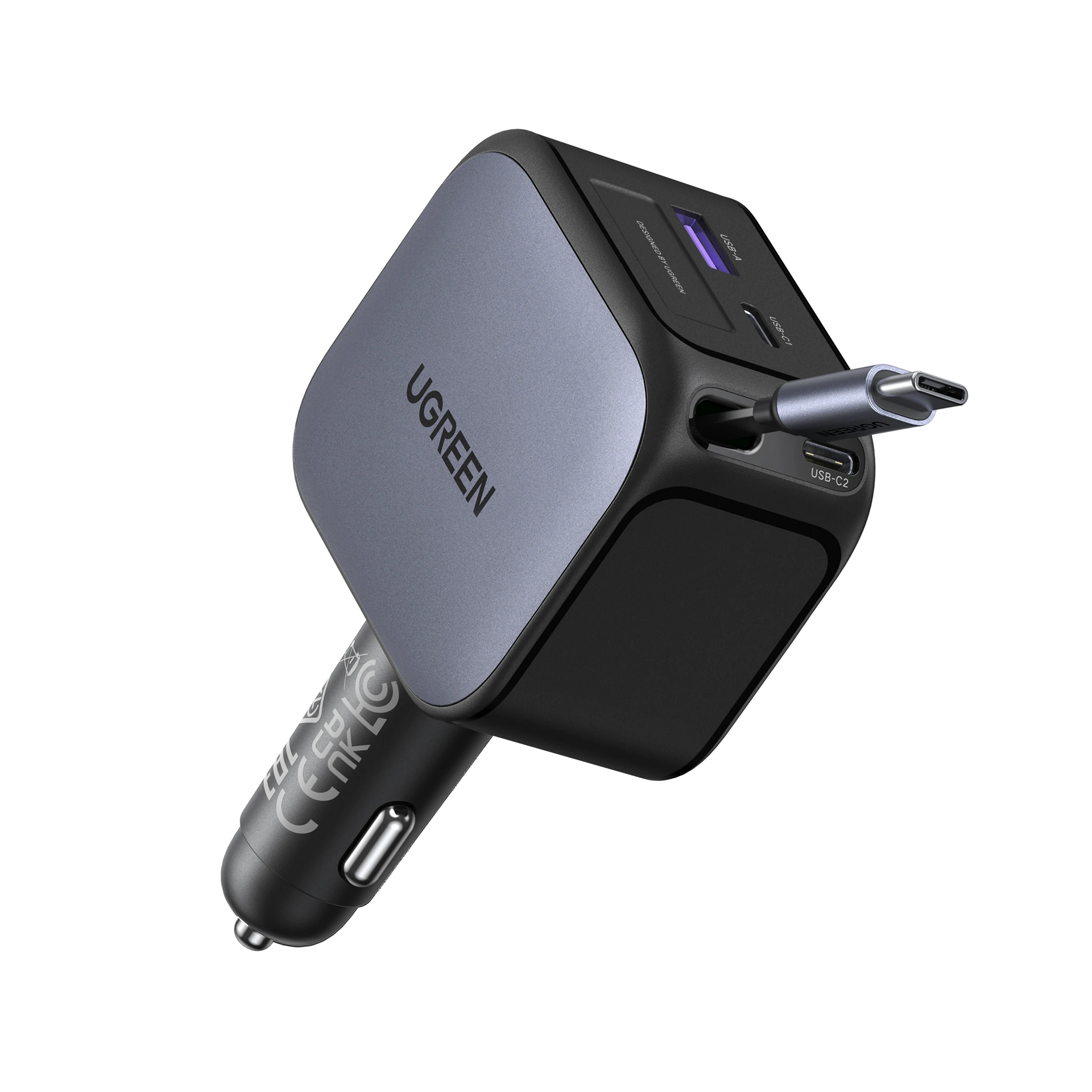 UGREEN 急速充電対応 充電器・モバイルバッテリー|ケーブル内蔵・巻き UGREEN 急速充電対応 充電器・モバイルバッテリー|ケーブル内蔵・巻き