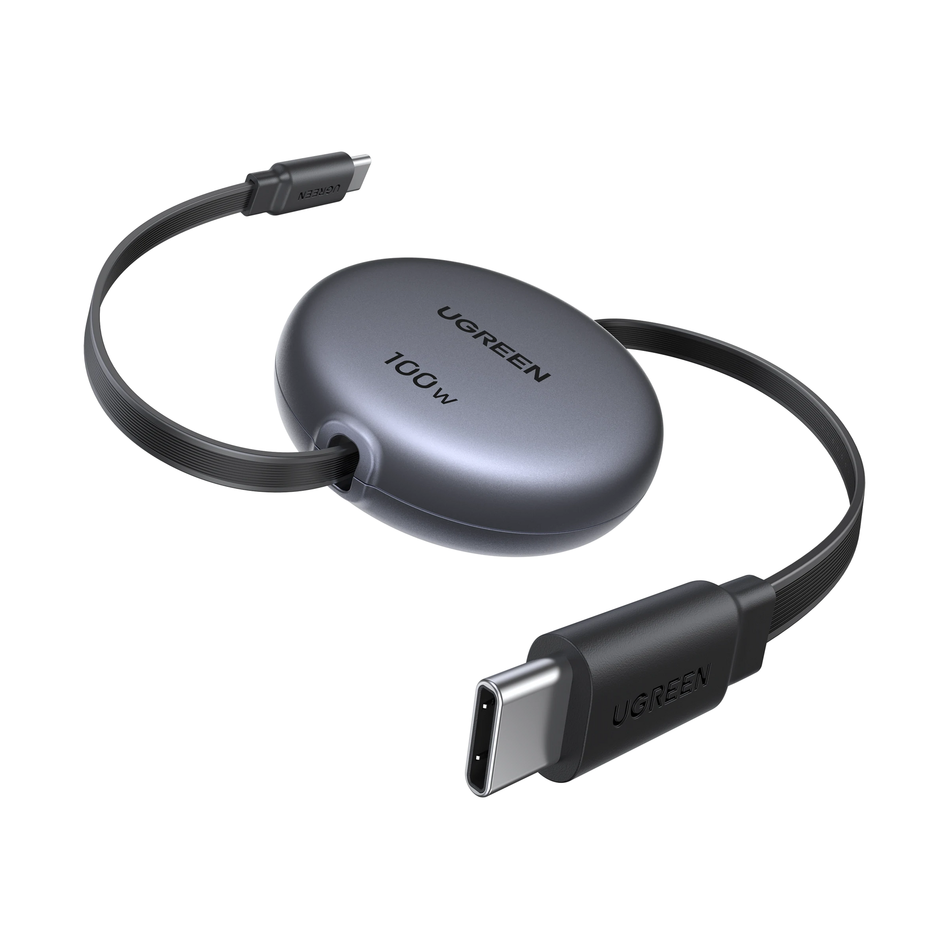 UGREEN Nexode 巻き取り式 USB-Cケーブル 100W