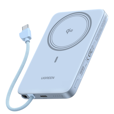 UGREEN MagFlow Air  10000mAh モバイルバッテリー MagSafe対応 15W