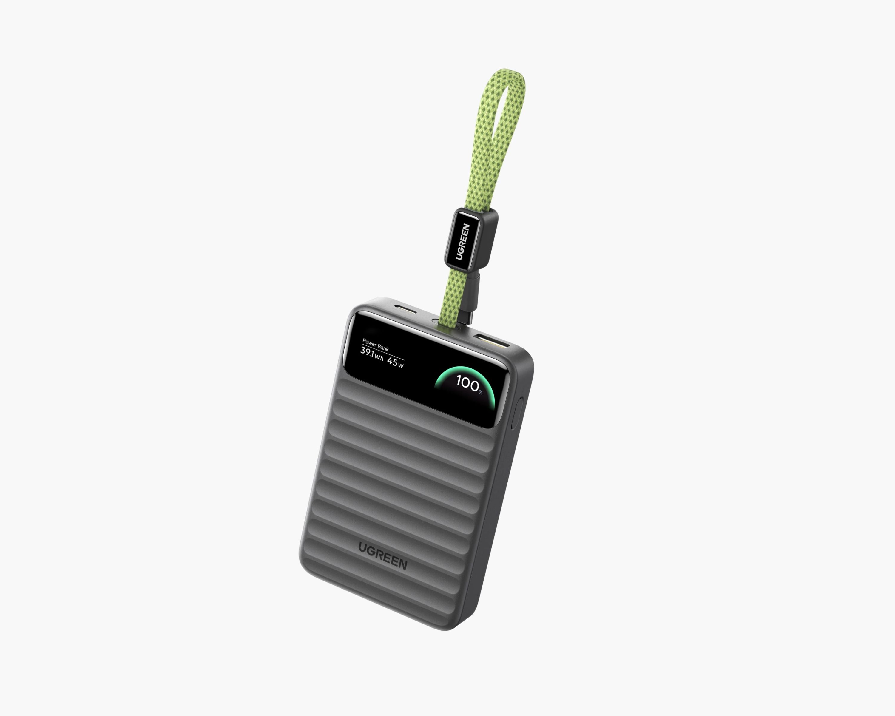 UGREEN Nexode Wavy 55W モバイルバッテリー 20000mAh ブラック